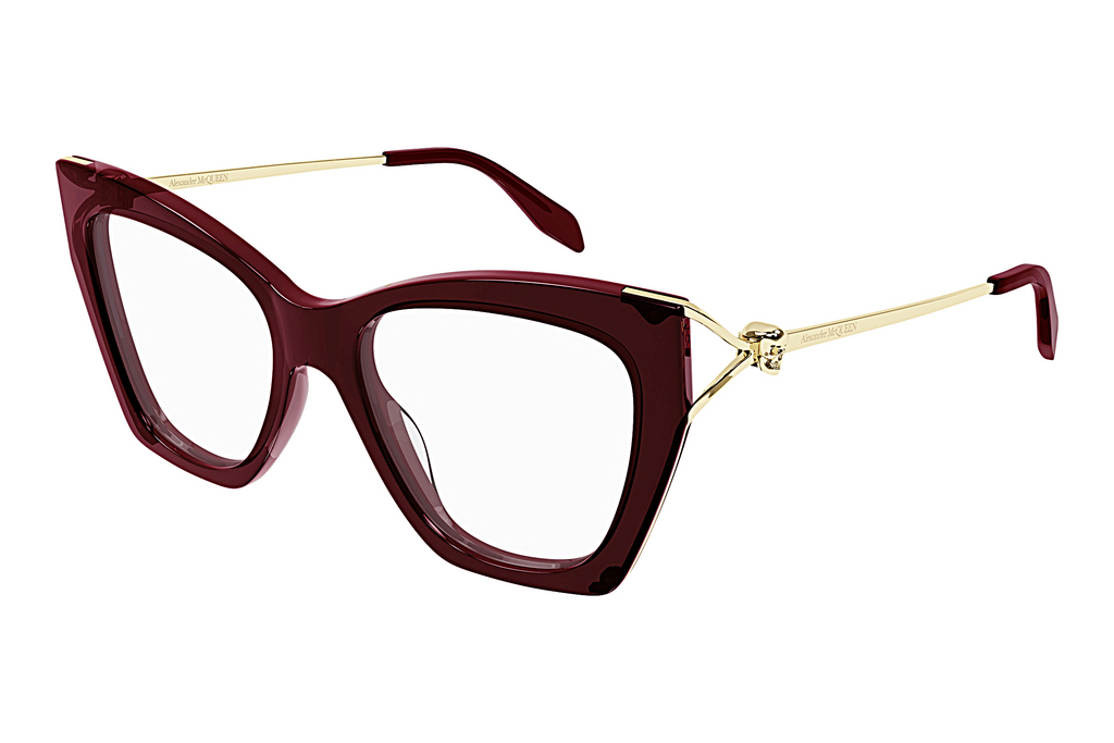 Alexander McQueen   AM0376O 003 BURGUNDY