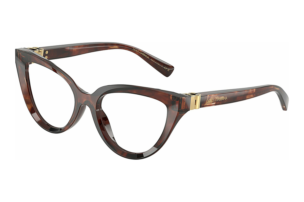 Dolce & Gabbana   DG3414 3222 Dark Red Havana