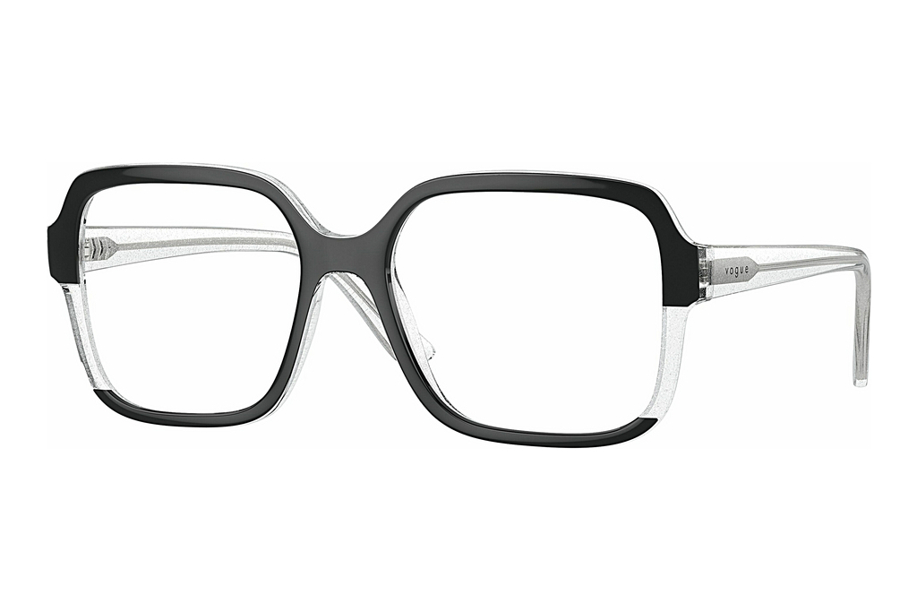 Vogue Eyewear   VO5555 3138 Black/Transparent Glitter