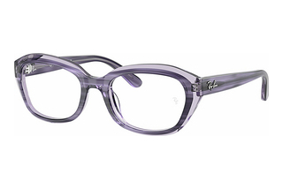 Ray-Ban Junior RY1636 3989 Striped Violet On Transparent Violet