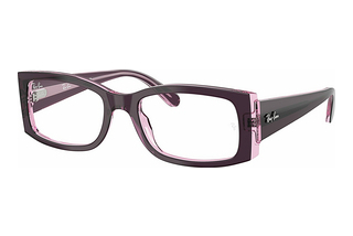 Ray-Ban RX5434 8364 Violet On Transparent Pink