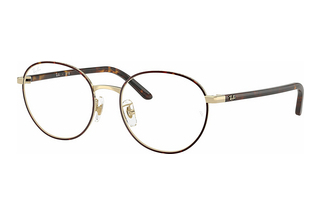 Ray-Ban RX6538D 3193 Havana On Pale Gold