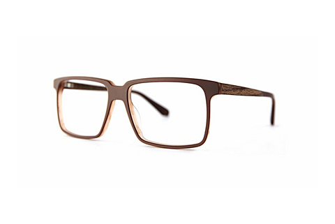 Silmälasit/lasit Wood Fellas Next (11043 brown/flow)