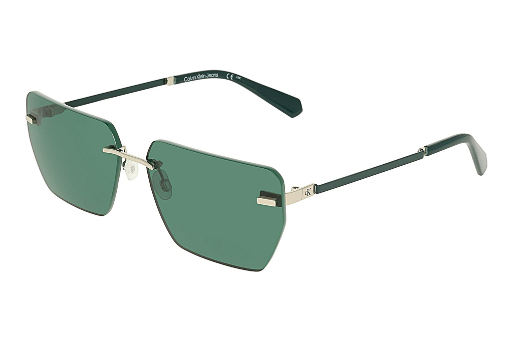 Calvin Klein   CKJ25207S 045 SILVER SILVER/GREEN