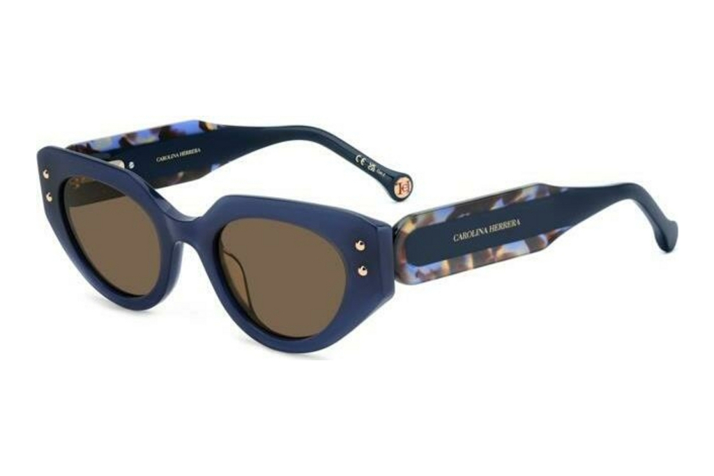 Carolina Herrera   HER 0221/G/S XP8/70 BLUE HAVANA BLUE