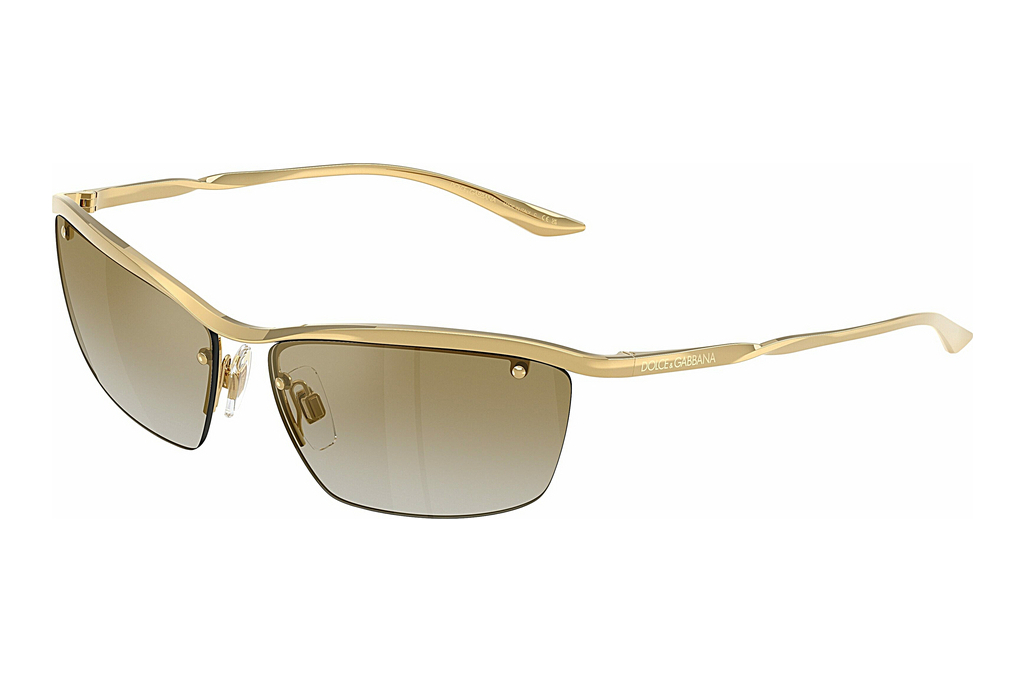 Dolce & Gabbana   DG2307 02/6E Light Brown Mirror GoldGold