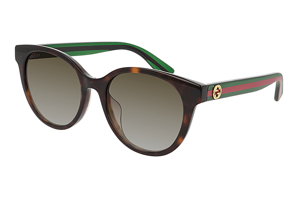 Gucci   GG0702SKN 003 BROWNHAVANA