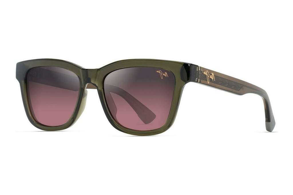 Maui Jim   Hanohano RS644-15 Maui Rose®Shiny Trans Green