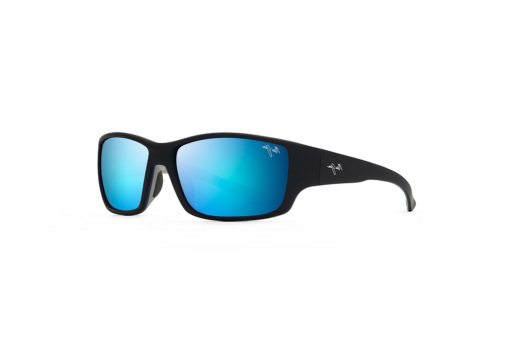 Maui Jim   Local Kine B810-53B Blue HawaiiSoft Black/Sea Blue/ Grey