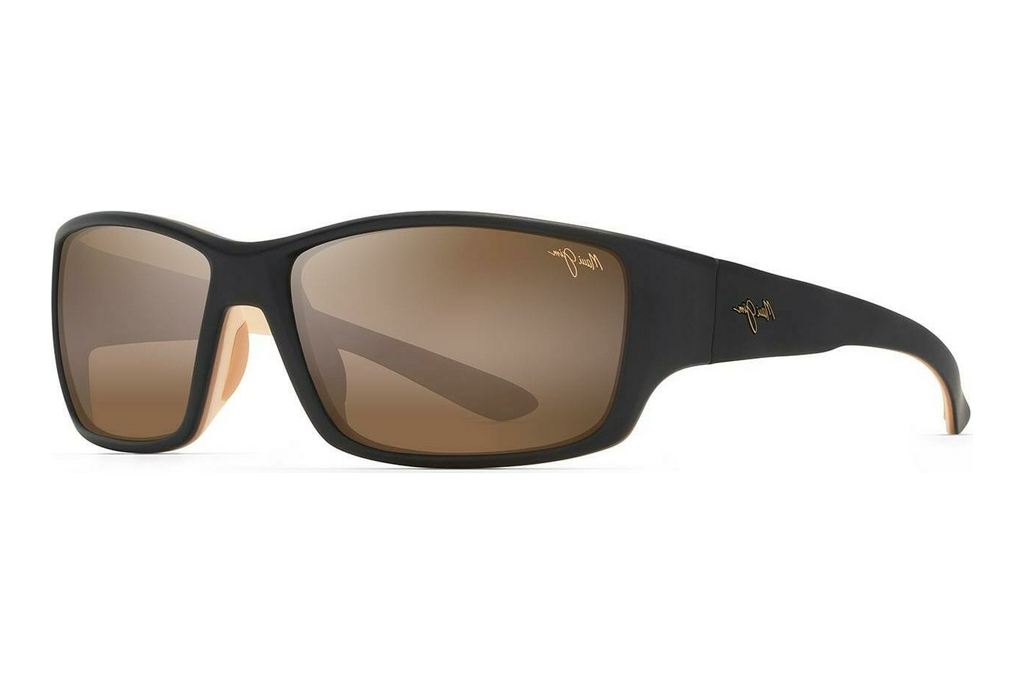 Maui Jim   Local Kine H810-25MC HCL® BronzeMtt Dark Trans Brown/Tan/Cream