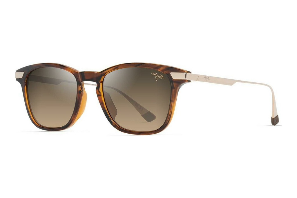 Maui Jim   ManaOlana HS623-10 HCL® BronzeShiny Dark Havana w/Gold