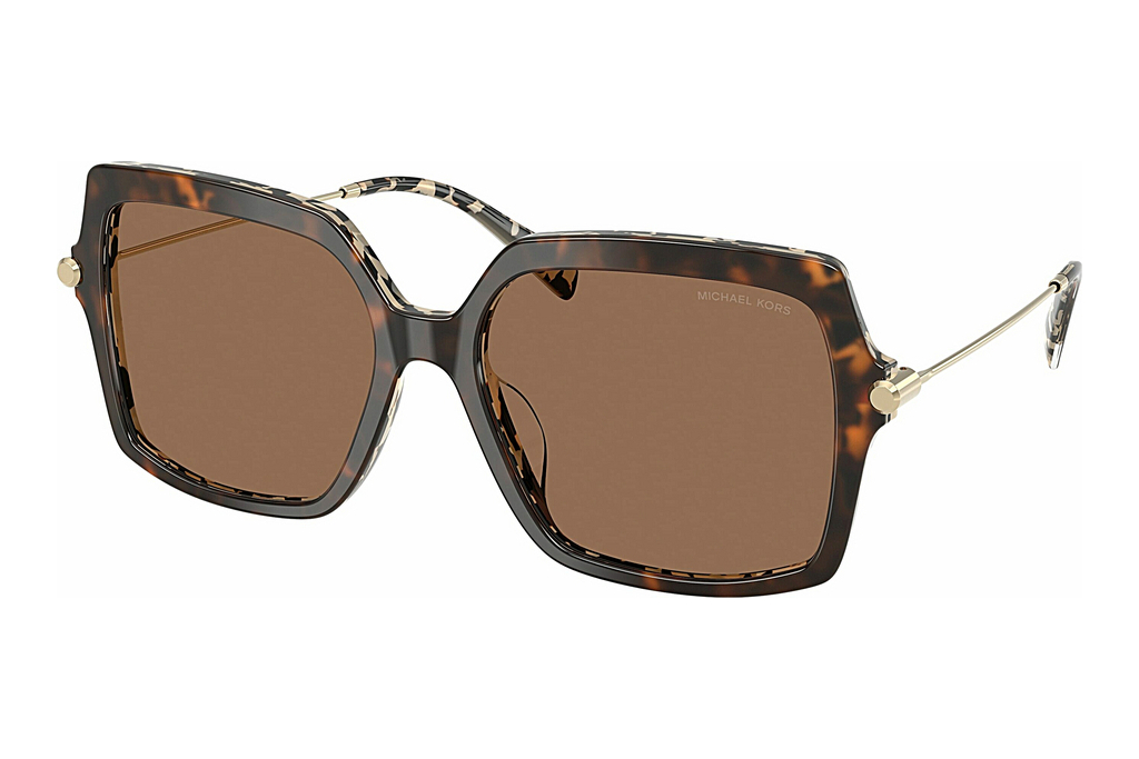 Michael Kors   MK2247U 395173 Brown SolidDark/Cream Tortoise