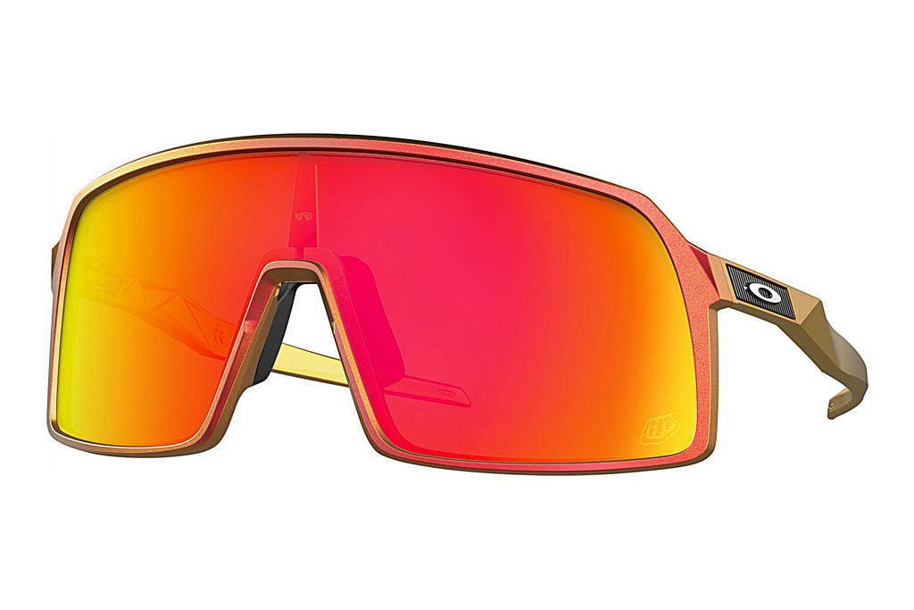 Oakley   OO9406 940648 Prizm RubyTroy Lee Designs Red Gold Shift