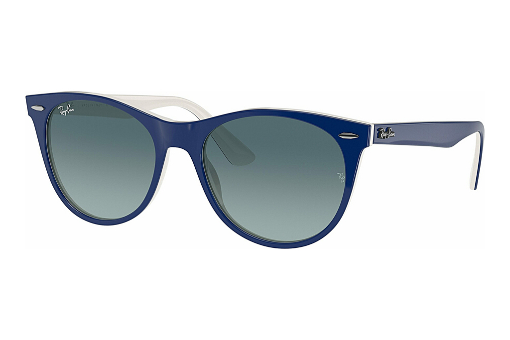 Ray-Ban   RB2185 12993M BLUE GRADIENT GREYBLUE ON WHITE