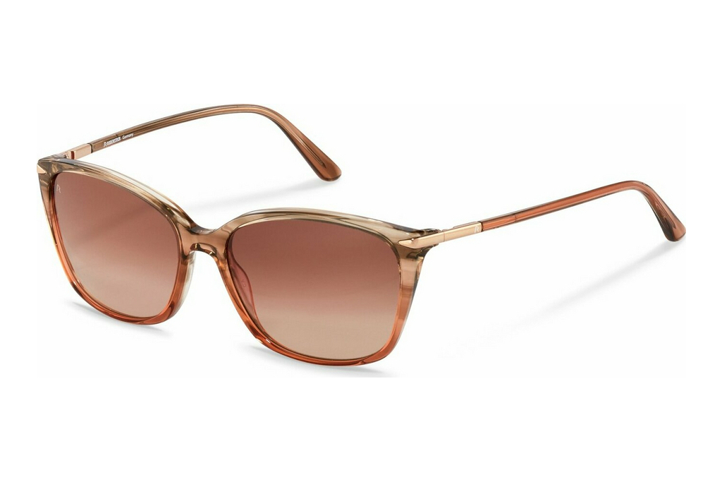 Rodenstock   R3320 B165 BROWNhavana rose gradient, rose gold