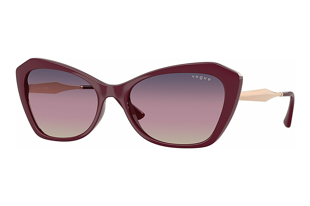 Vogue Eyewear   VO5626S 2875U6 Gradient Brown/Violet/BlueFull Cherry