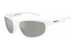 Arnette AN4351 29776G Light Grey Mirror SilverOpal White Matte/Shiny