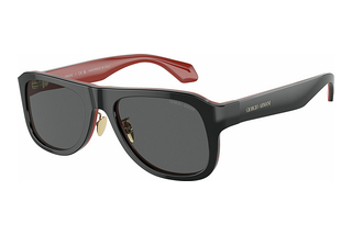 Giorgio Armani AR8209 6069B1 Dark GreyBlack/Red Inside