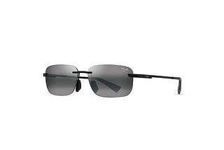 Maui Jim Lanakila 624-02 Neutral GreyMatte Black w/Grey