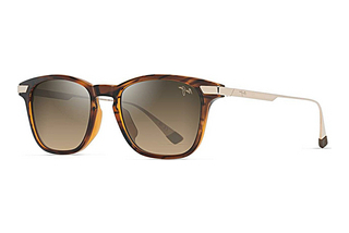 Maui Jim ManaOlana HS623-10 HCL® BronzeShiny Dark Havana w/Gold