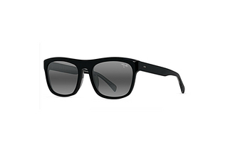 Maui Jim S-Turns 872-02 Neutral GreyBlack w/Crystal Interior