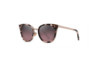 Maui Jim Wood Rose RS870-09 Maui Rose®Pink Tortoise w/Rose Gold