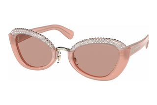 Miu Miu MU 05WS 03X08M Dark VioletDark Pink Opal