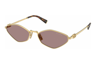 Miu Miu MU 56ZS 5AK20I Light Purple BrownGold