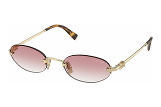 Miu Miu MU A54S ZVN70O Clear Gradient PinkPale Gold