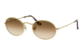 Ray-Ban RB3547 001/51 Clear Gradient BrownArista Gold