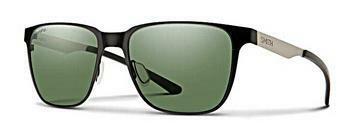 Smith LOWDOWN METAL TI7/L7 GREEN POLARIZED HIGH CONTRASTSCHWARZ