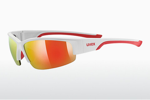 Aurinkolasit UVEX SPORTS sportstyle 215 white mat red
