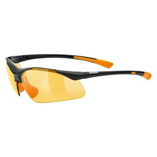 Aurinkolasit UVEX SPORTS sportstyle 223 black-orange