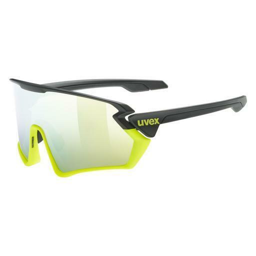 Aurinkolasit UVEX SPORTS sportstyle 231 black yellow matt