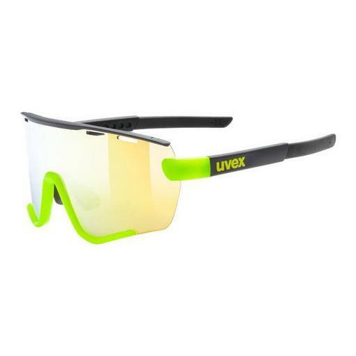 Aurinkolasit UVEX SPORTS sportstyle 236 black yellow matt