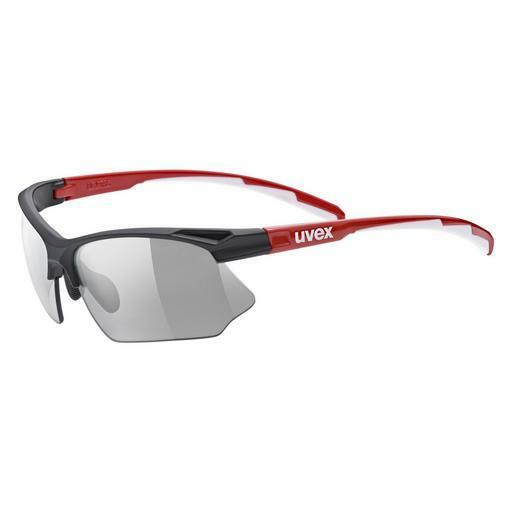 Aurinkolasit UVEX SPORTS sportstyle 802 V black red white